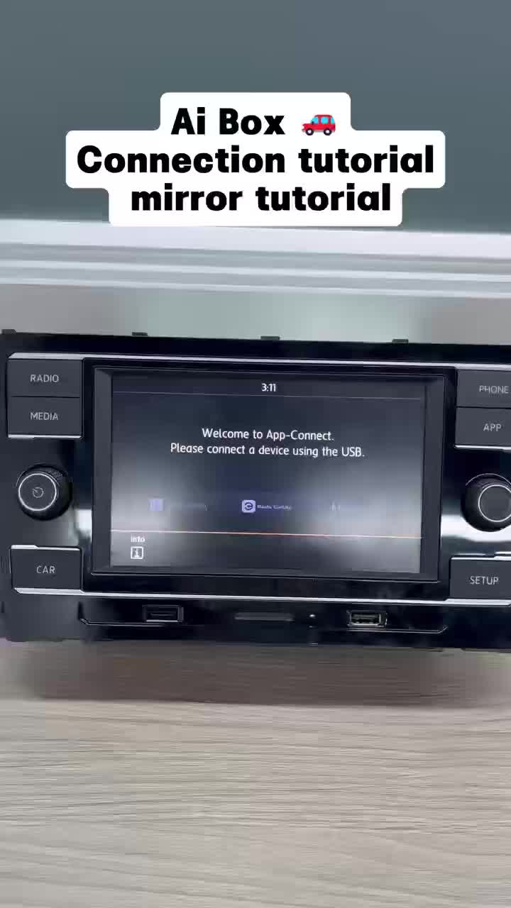 Aimoon Orange AI Cube Pro Max Wireless CarPlay Adapter – Plug & Play for iPhone & Android, Supports Netflix & YouTube, TF Card, Video Entertainment for iOS 10+ & Cars 2015+