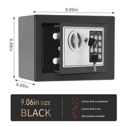 Electronic Password Security Box – Safe Storage for Money, Keys & Valuables, Mechanical Lock, Anti-Theft, Ideal for Home, Office, & Dorm Use – No Batteries Included