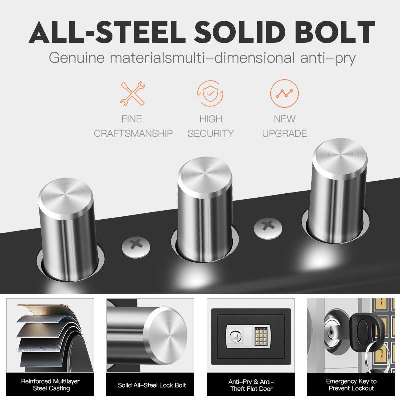 Electronic Password Security Box – Safe Storage for Money, Keys & Valuables, Mechanical Lock, Anti-Theft, Ideal for Home, Office, & Dorm Use – No Batteries Included